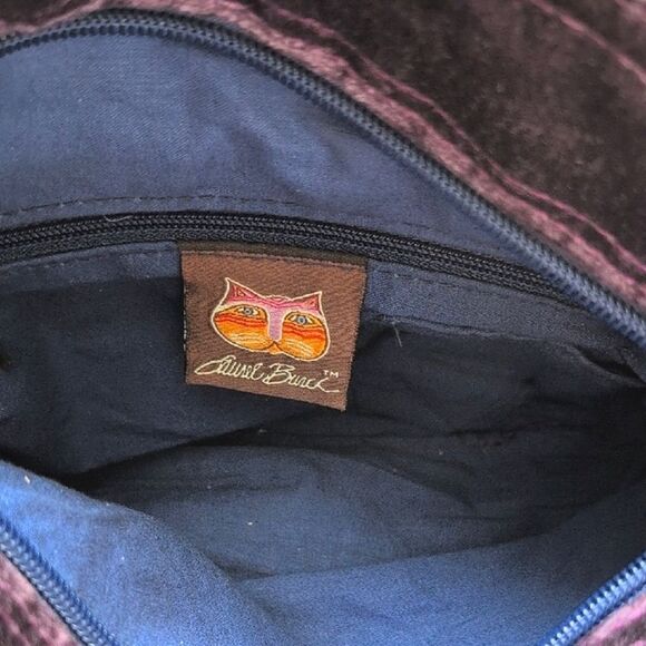 Laurel Burch Multicolor Tapestry Tote Bag Dog Cat Beads Sequins Shoulder Bag - Picture 13 of 14